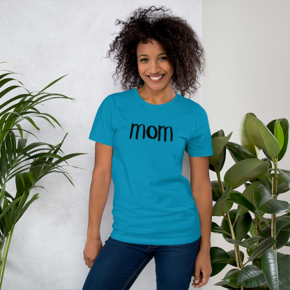 Mom Unisex Tee - Various Color Options - Image 2