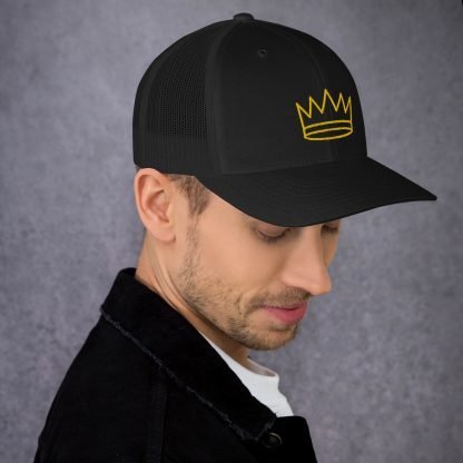 Crown Cap Royalty Trucker Cap - Image 4