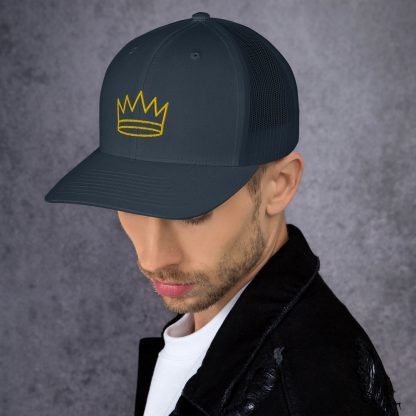 Crown Cap Royalty Trucker Cap - Image 9