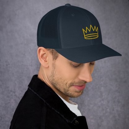 Crown Cap Royalty Trucker Cap - Image 10