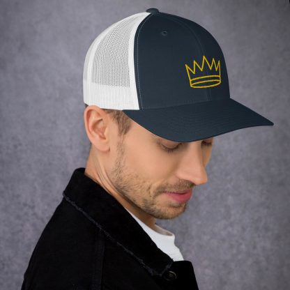 Crown Cap Royalty Trucker Cap - Image 13