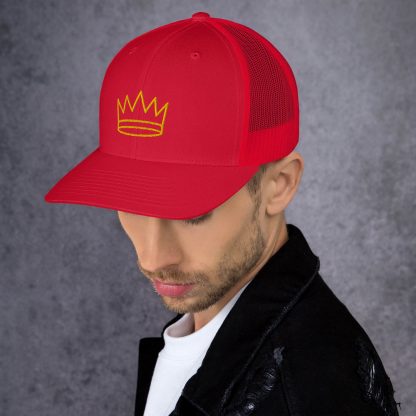 Crown Cap Royalty Trucker Cap - Image 15