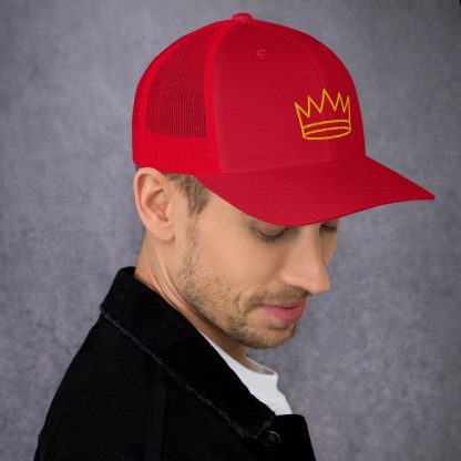 Crown Cap Royalty Trucker Cap - Image 16