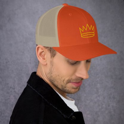 Crown Cap Royalty Trucker Cap - Image 22