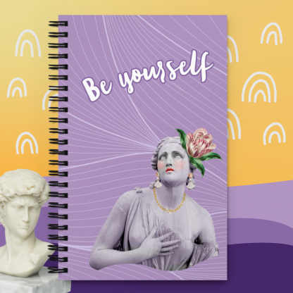 Be Yourself Spiral Journal Notebook