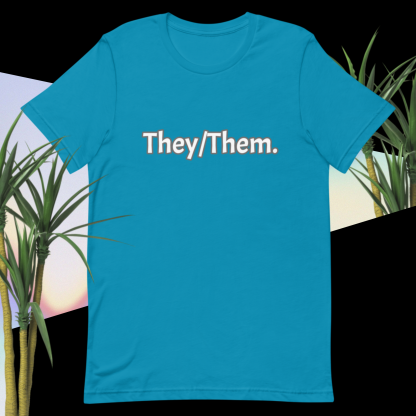 They/Them Pronouns - Various Color Options - Image 12