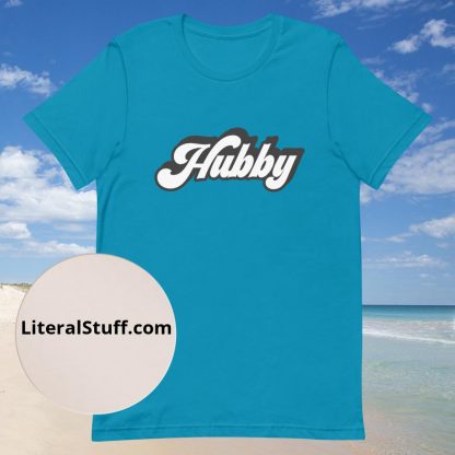 Hubby 70s Vibe Boho Statement Unisex Tee- Various Color Options - Image 12