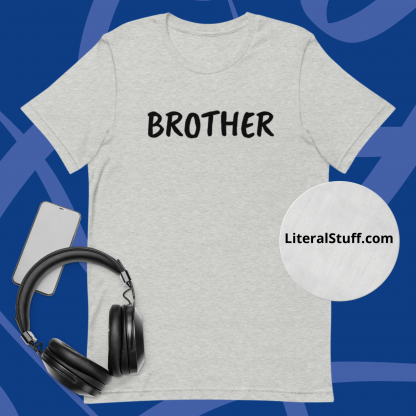BROTHER Minimalist Direct Adult Short-Sleeve Unisex T-Shirt - Image 7