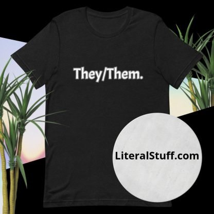 They/Them Pronouns - Various Color Options - Image 2