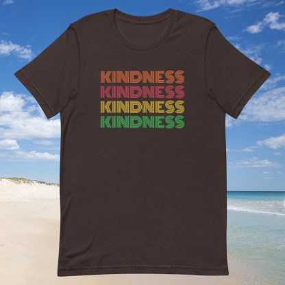 Kindness 70s Vibe Tee - Various Color Options - Image 2