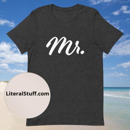 Mr. Statement Unisex Tee - Various Color Options - Image 3