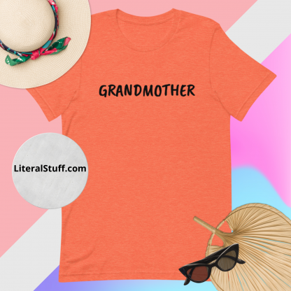 Grandmother Tee Shirt - Various Color Options - Image 4