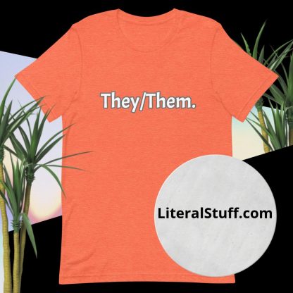 They/Them Pronouns - Various Color Options - Image 3