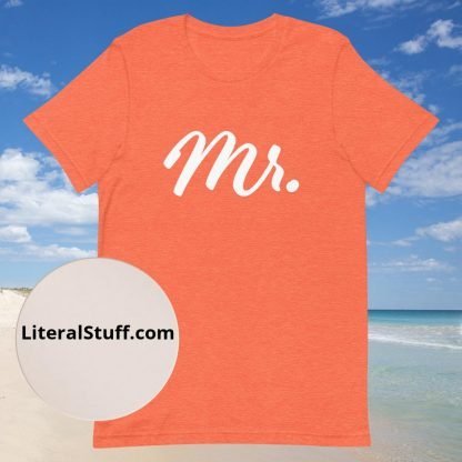 Mr. Statement Unisex Tee - Various Color Options - Image 4