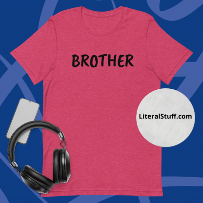BROTHER Minimalist Direct Adult Short-Sleeve Unisex T-Shirt - Image 6