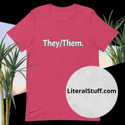 They/Them Pronouns - Various Color Options - Image 4