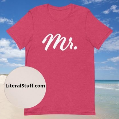 Mr. Statement Unisex Tee - Various Color Options - Image 5