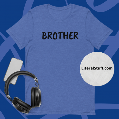 BROTHER Minimalist Direct Adult Short-Sleeve Unisex T-Shirt - Image 4