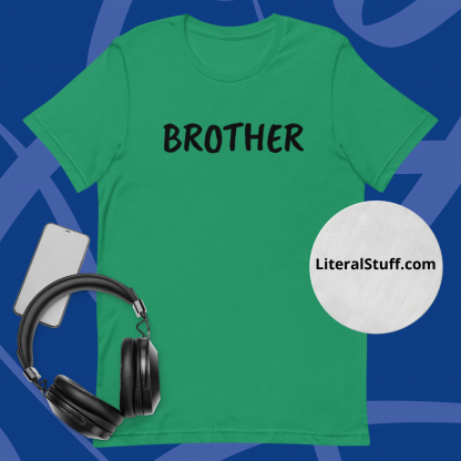 BROTHER Minimalist Direct Adult Short-Sleeve Unisex T-Shirt - Image 11