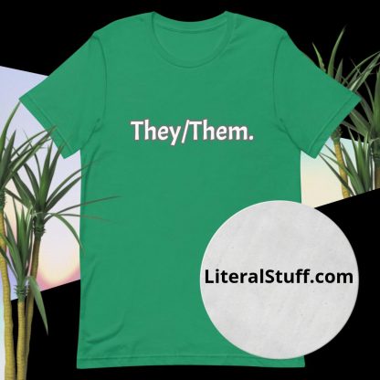 They/Them Pronouns - Various Color Options - Image 5