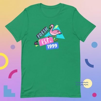 1999 Flamingo Birth Year 90s Baby Tee - Various Color Options - Image 5