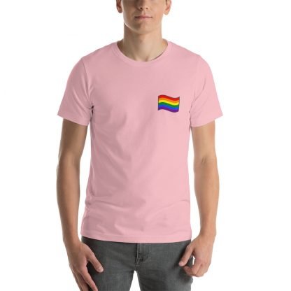 LGBTQ Owned Shop PRIDE FLAG Tee - Various Color Options - Image 9