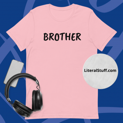 BROTHER Minimalist Direct Adult Short-Sleeve Unisex T-Shirt - Image 9