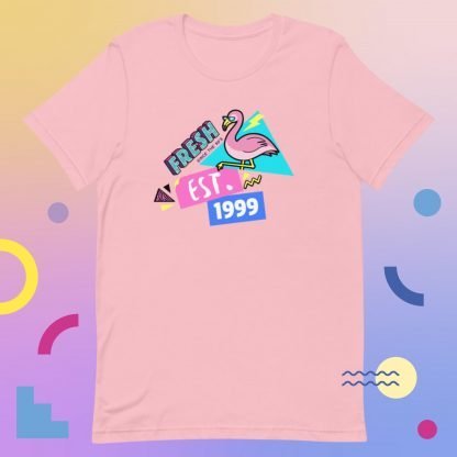 1999 Flamingo Birth Year 90s Baby Tee - Various Color Options - Image 6
