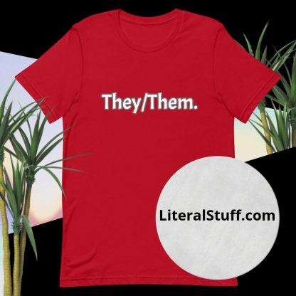 They/Them Pronouns - Various Color Options - Image 7