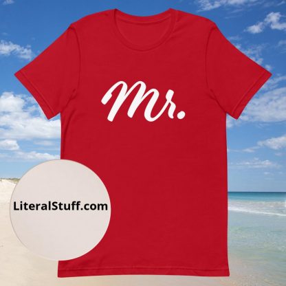 Mr. Statement Unisex Tee - Various Color Options - Image 7
