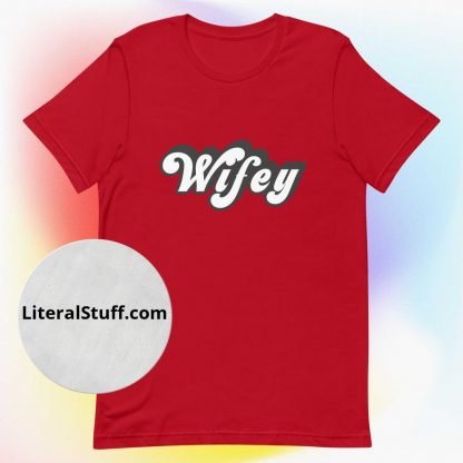 Wifey 70s Vibe Hippy BoHo Unisex Tee - Various Color Options - Image 7