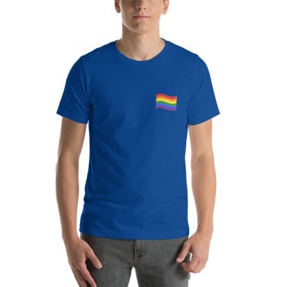 LGBTQ Owned Shop PRIDE FLAG Tee - Various Color Options - Image 5