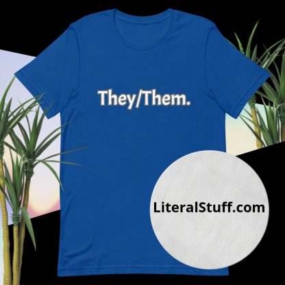 They/Them Pronouns - Various Color Options - Image 8