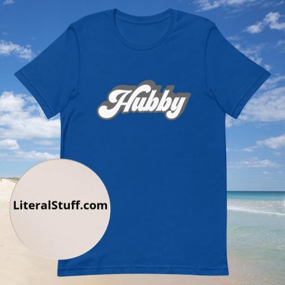 Hubby 70s Vibe Boho Statement Unisex Tee- Various Color Options - Image 8