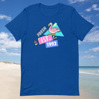 1992 Flamingo Birth Year 90s Baby Tee - Various Color Options - Image 5