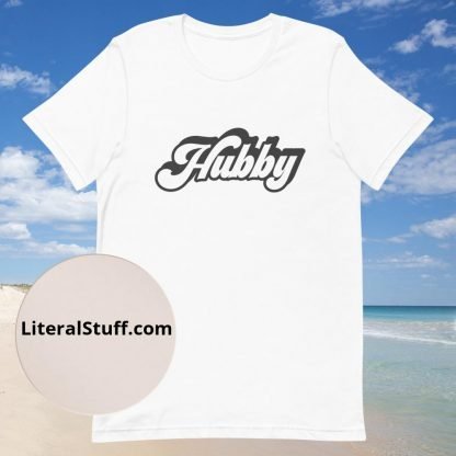 Hubby 70s Vibe Boho Statement Unisex Tee- Various Color Options - Image 9