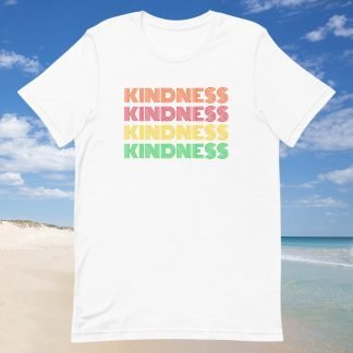 Kindness 70s Vibe Tee - Various Color Options
