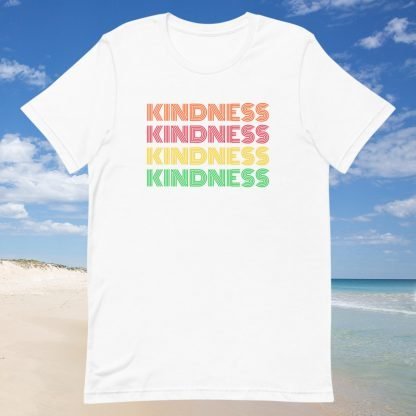 Kindness 70s Vibe Tee - Various Color Options