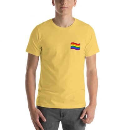 LGBTQ Owned Shop PRIDE FLAG Tee - Various Color Options - Image 10