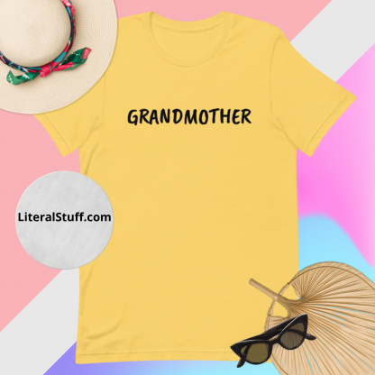 Grandmother Tee Shirt - Various Color Options - Image 3