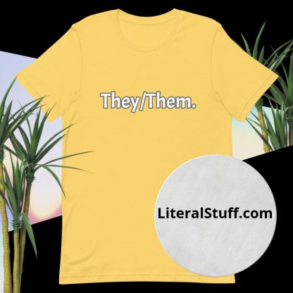 They/Them Pronouns - Various Color Options - Image 10