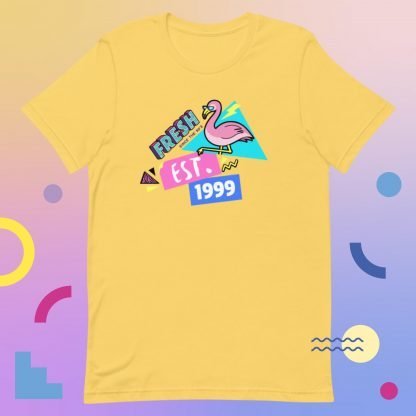 1999 Flamingo Birth Year 90s Baby Tee - Various Color Options - Image 9