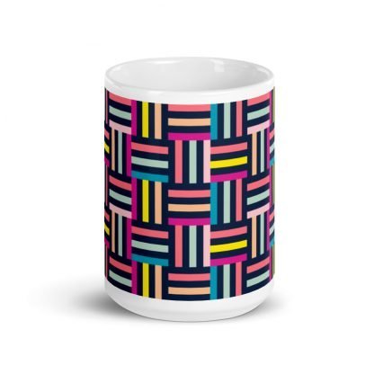 Weave Design Coffee Mug Cup - Image 3
