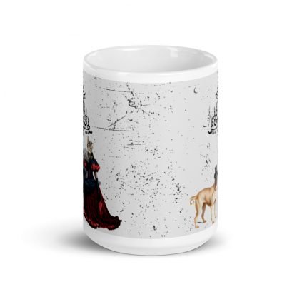 Lady Catherine Meowington and Sir Basil Pupperton White 150z Mug Cup - Image 3