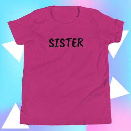 Sister Youth Short Sleeve T-Shirt - Various Color Options - Image 11