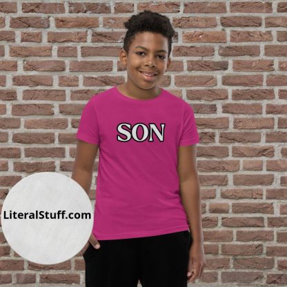 Son Youth Short Sleeve T-Shirt - Various Color Options - Image 2