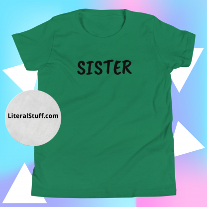 Sister Youth Short Sleeve T-Shirt - Various Color Options - Image 6