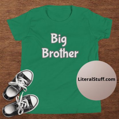 Big Brother Youth Short Sleeve Tee - Various Color Options - Image 4