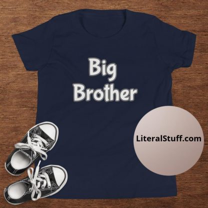 Big Brother Youth Short Sleeve Tee - Various Color Options - Image 2