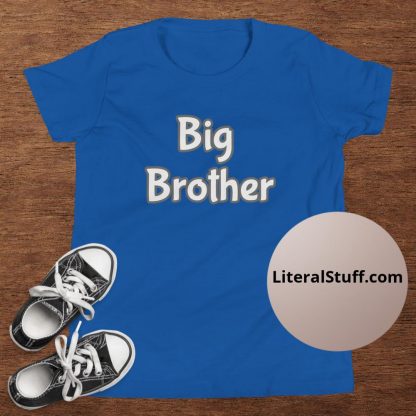 Big Brother Youth Short Sleeve Tee - Various Color Options - Image 5